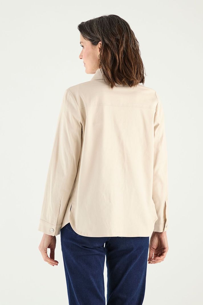Chaqueta Sobrecamisa Beige Ma Griffe 17502125001106-3