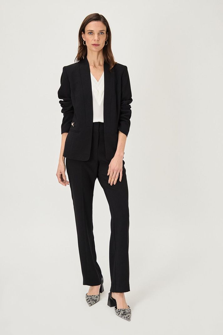 Blazer Accesorio En Costados Negro Ma Griffe 16002224054102-1