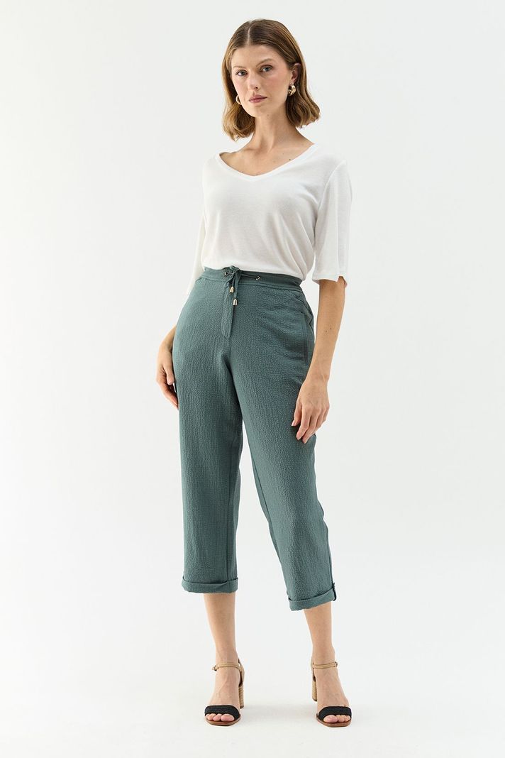 Capri  Con Lazo verde musgo Ma Griffe 11502224001107-0