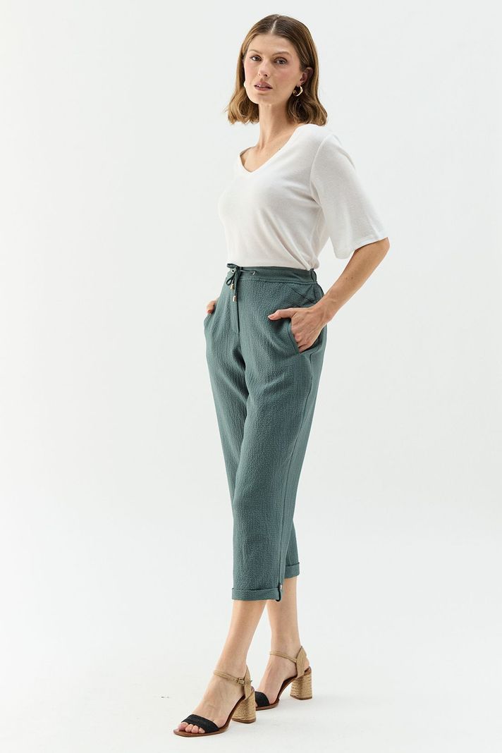 Capri  Con Lazo verde musgo Ma Griffe 11502224001107-3