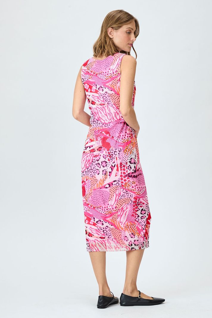 Vestido Largo Fantasia Rosado 13504224004123-4