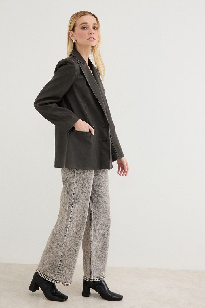 Blazer Liso Negro 16007125007102-3