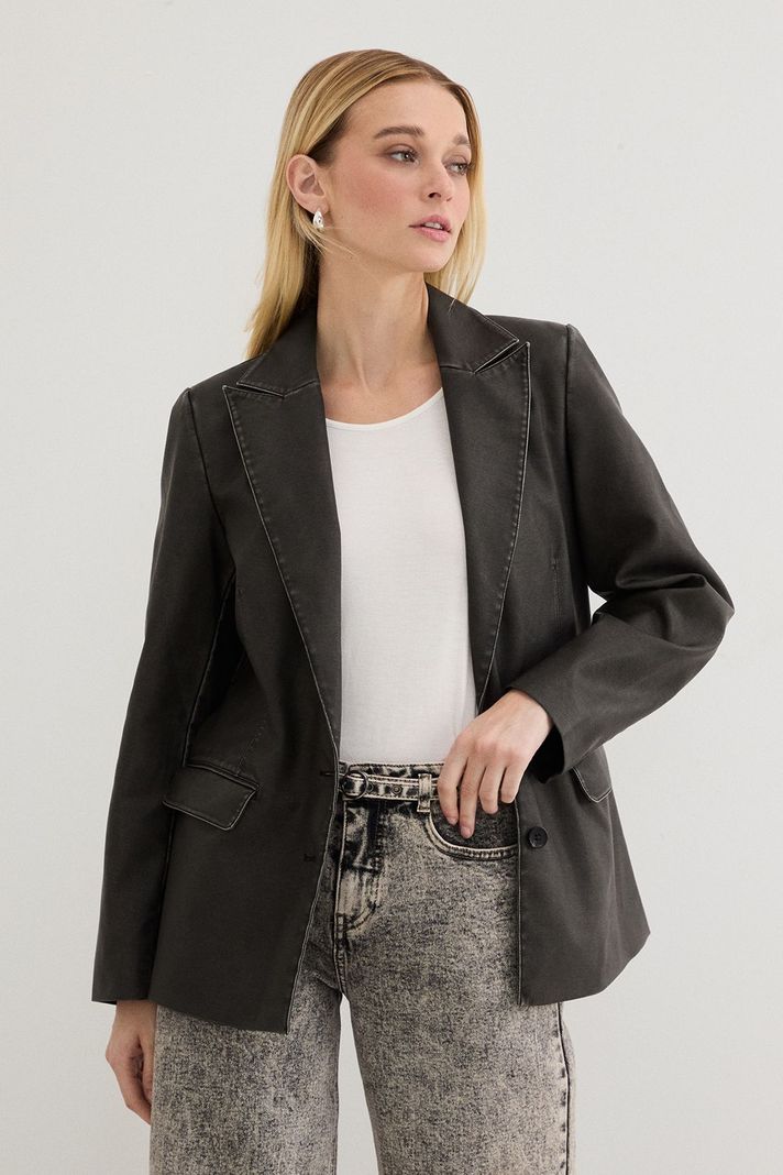 Blazer Liso Negro 16007125007102-4