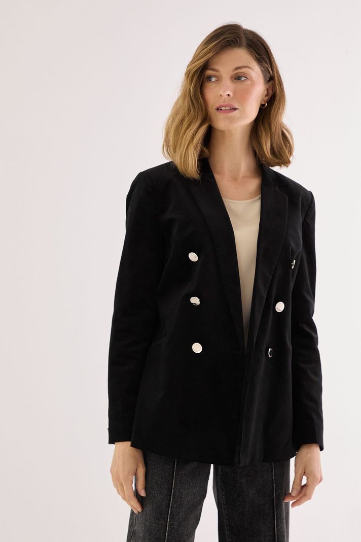 Blazer Liso Negro 16004125006102-1