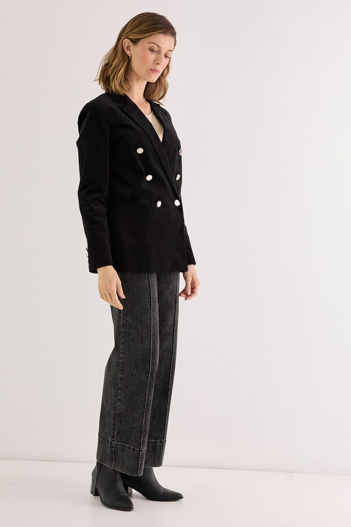 Blazer Liso Negro 16004125006102-4