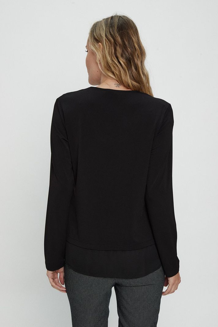 Polera Lisa Negro Ma Griffe 14202224001102-4