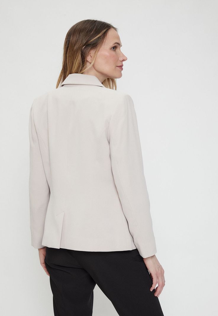 Blazer Liso Beige Ma Griffe 16002224052106-4