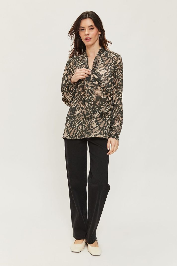 Blusa Fantasia Cafe Ash 14107124090129-4