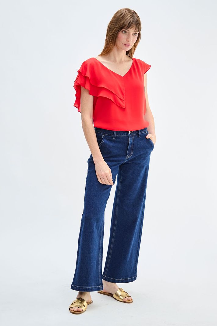 Blusa Lisa Rojo Ash 14007224063103-4