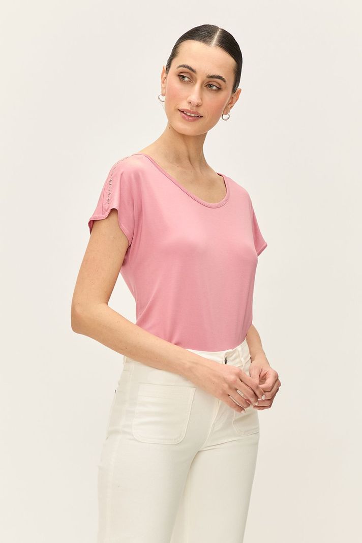 Polera Lisa Rosado Ash 14204224002123-2