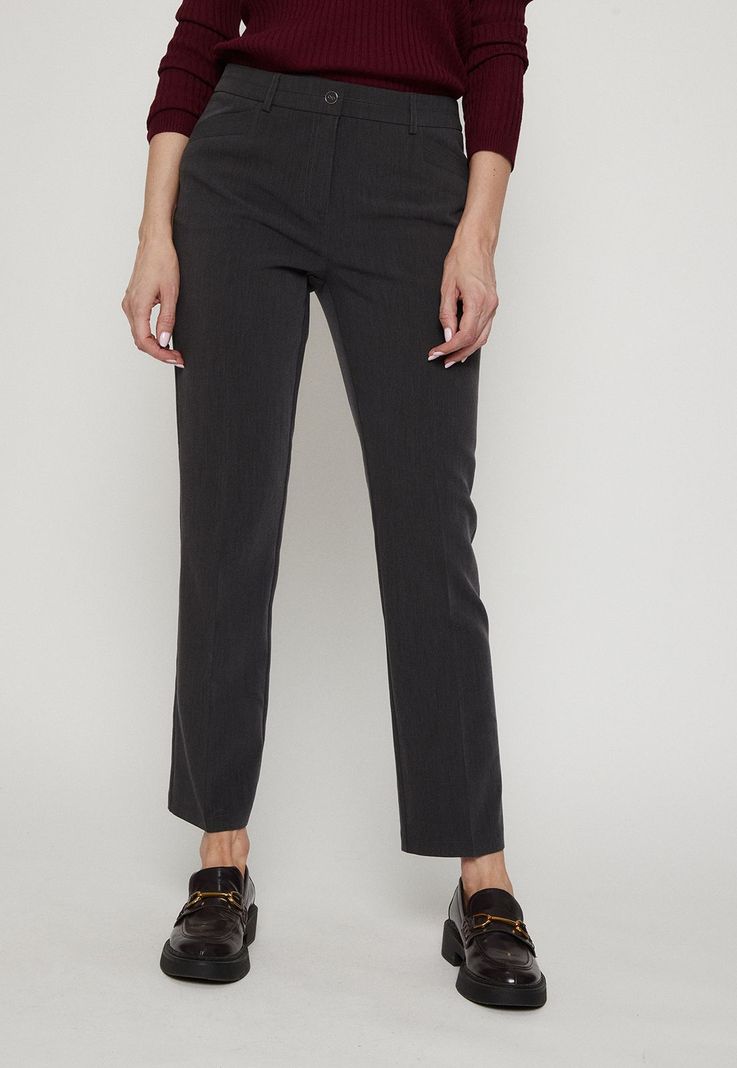 Pantalon Formal Recto Gris Ma Griffe 11002124005163-1