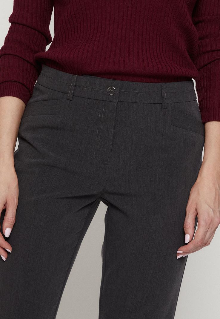 Pantalon Formal Recto Gris Ma Griffe 11002124005163-2