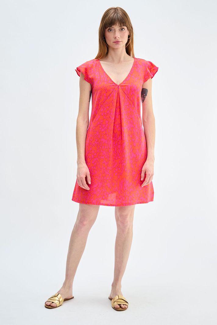 Vestido Estampado Rojo Ash 13107224005103-0