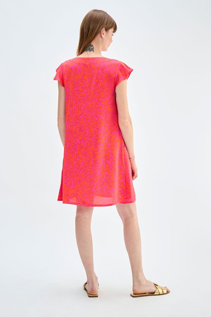 Vestido Estampado Rojo Ash 13107224005103-4