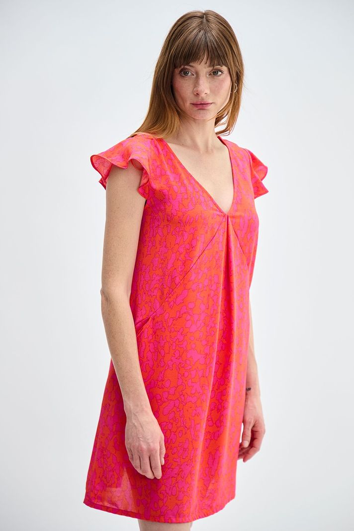Vestido Estampado Rojo Ash 13107224005103-1