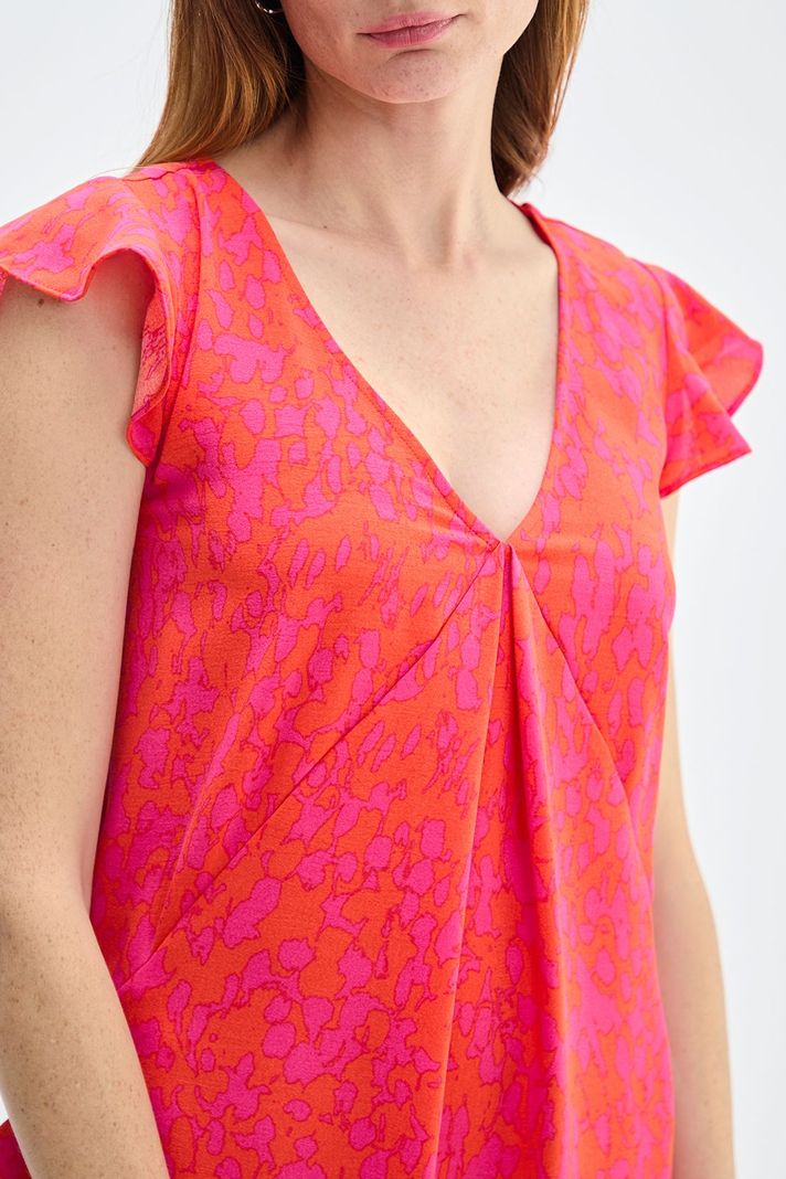 Vestido Estampado Rojo Ash 13107224005103-2