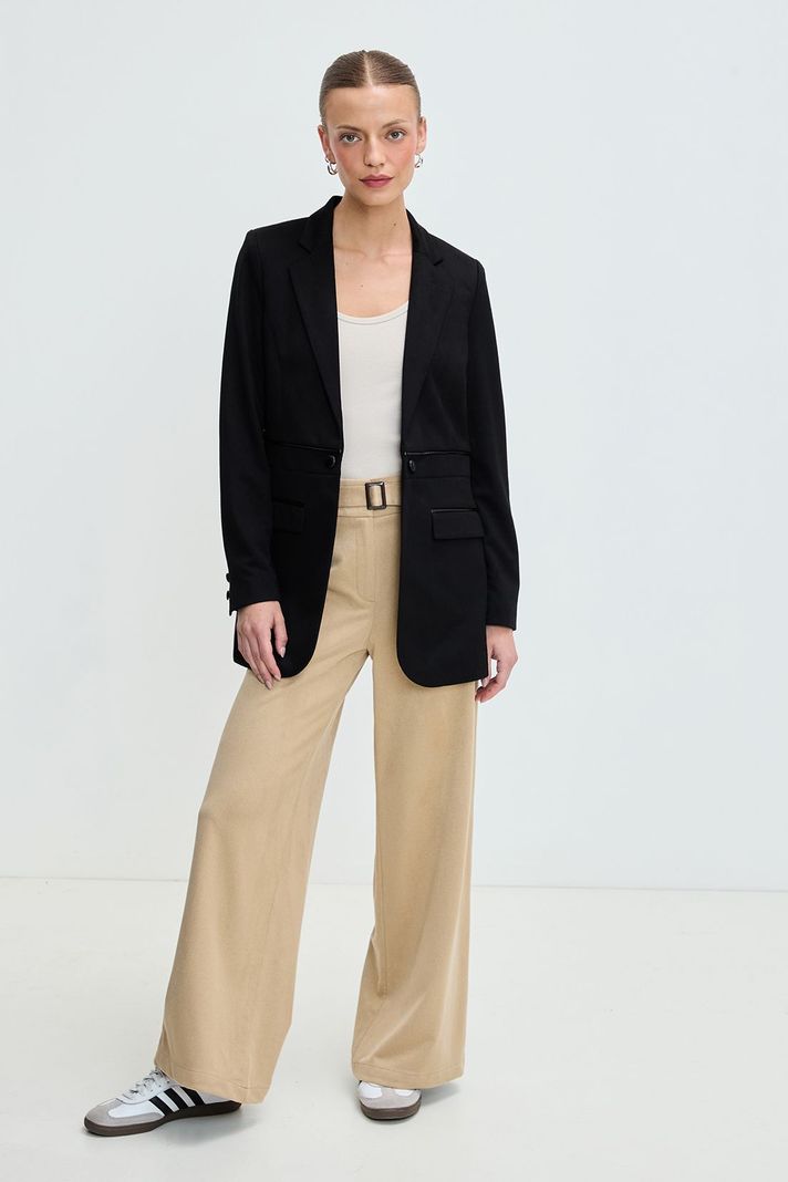 Blazer Liso Negro 16004125004102-0