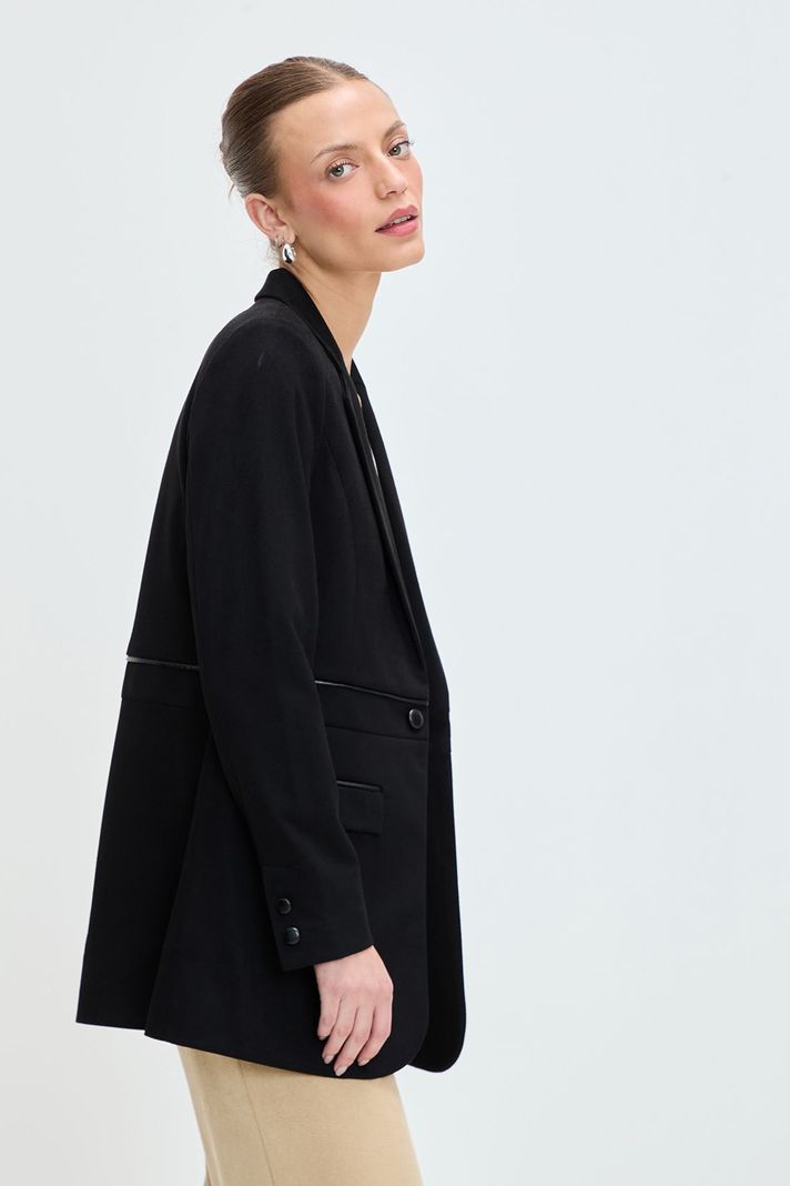 Blazer Liso Negro 16004125004102-4