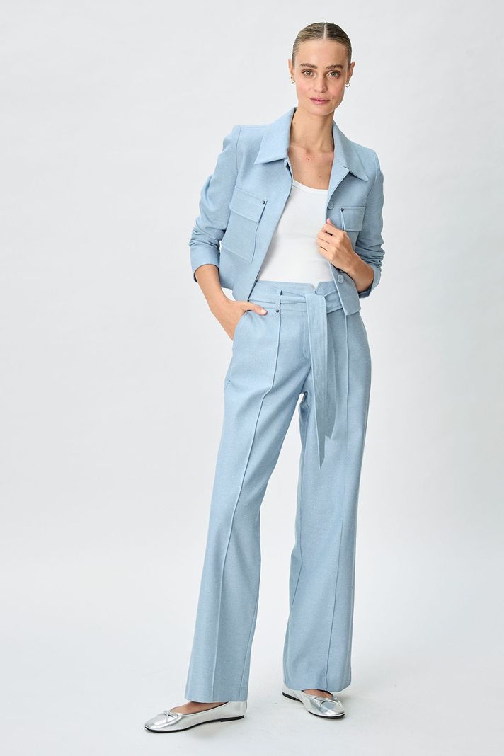 Pantalon Liso Celeste iO 11020125007110-0