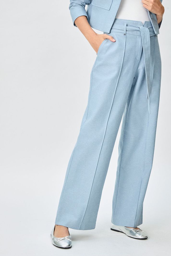Pantalon Liso Celeste iO 11020125007110-1
