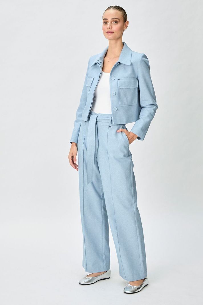 Pantalon Liso Celeste iO 11020125007110-3