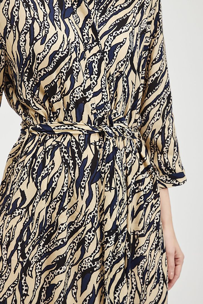 Vestido Camisero Estampado Beige Ash 13507224050106-1