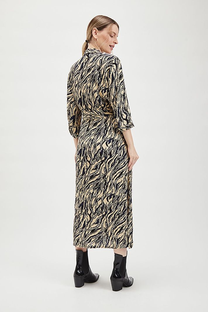 Vestido Camisero Estampado Beige Ash 13507224050106-4