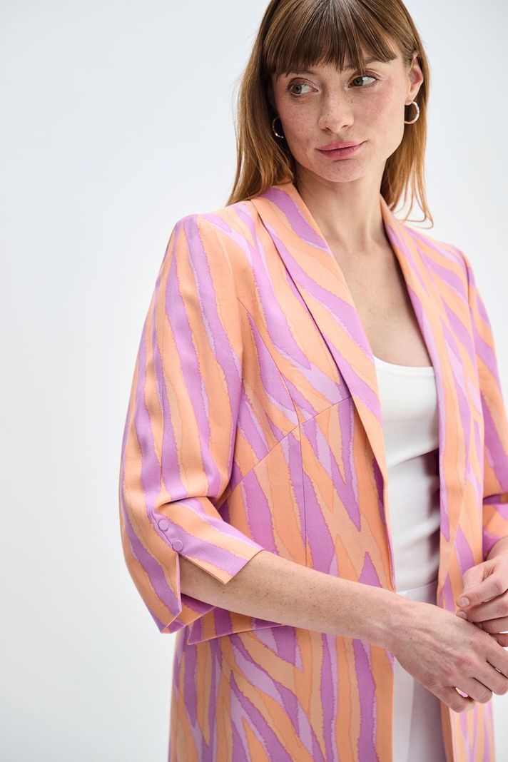 Blazer Estampado Morado Ash 16107224053121-1