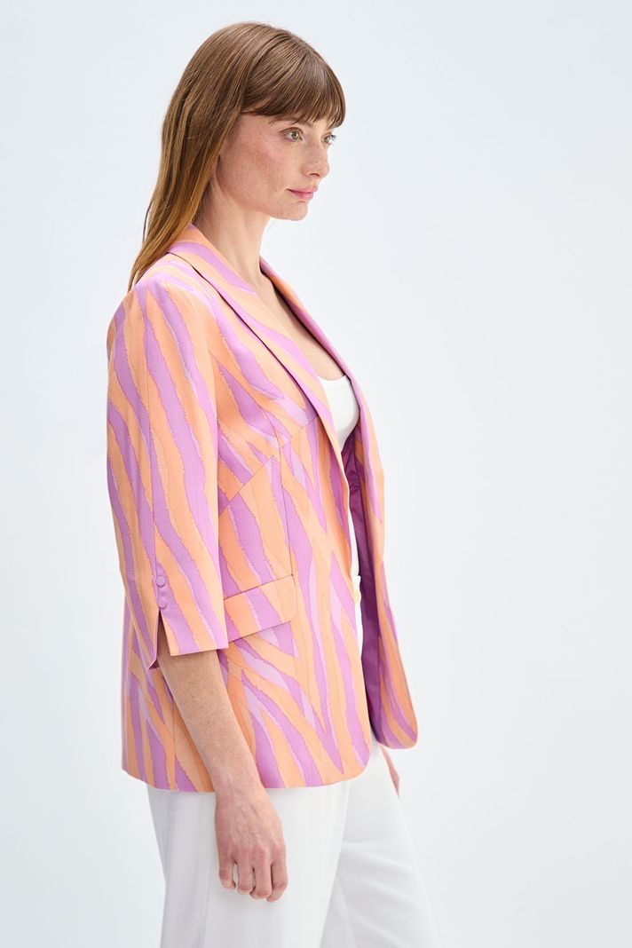 Blazer Estampado Morado Ash 16107224053121-2