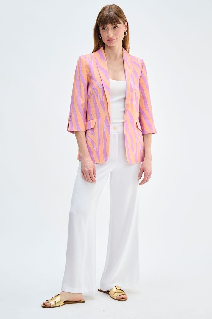 Blazer Estampado Morado Ash 16107224053121-4