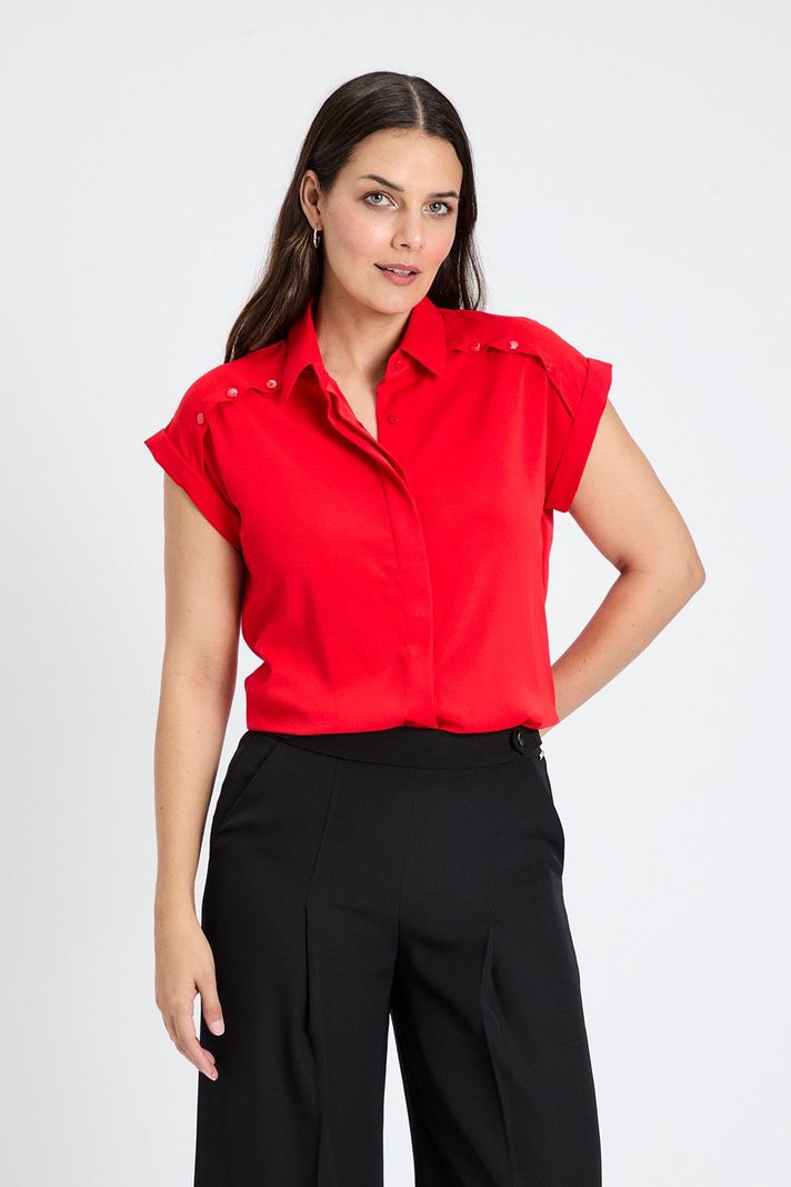 Blusa Lisa Rojo Ash 14007224016103-0