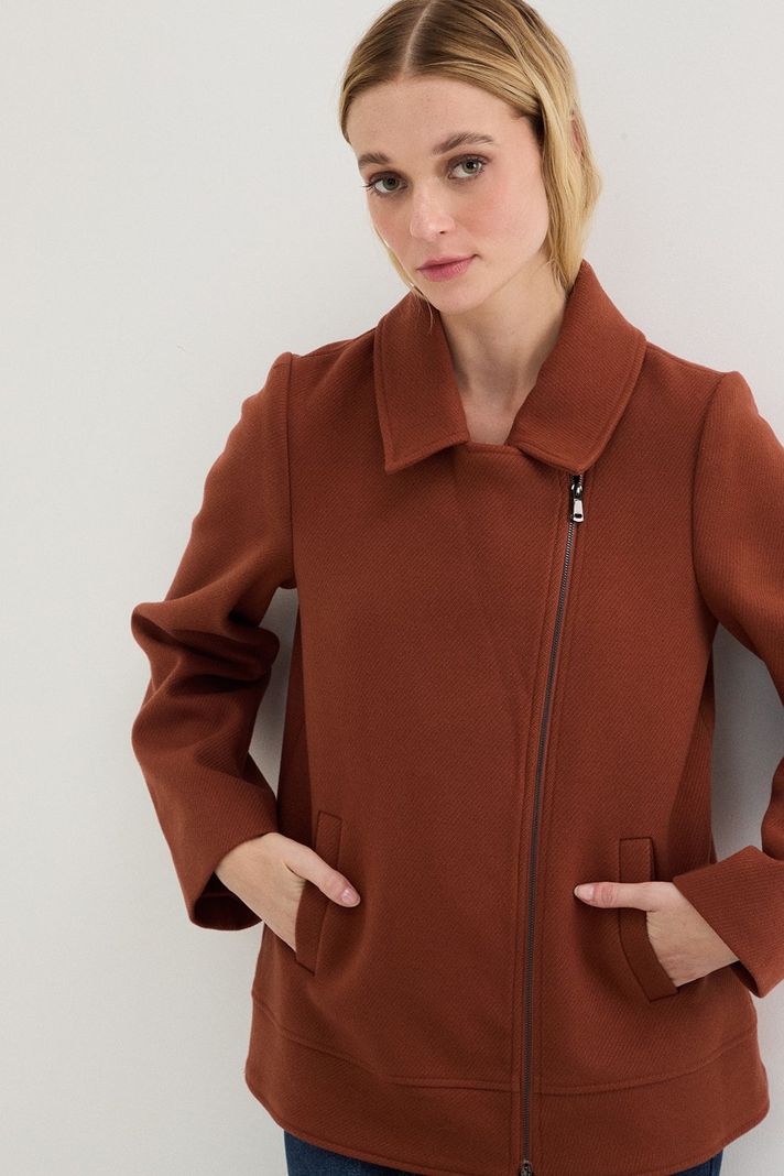 Chaqueton Liso Café 17207125054129-1