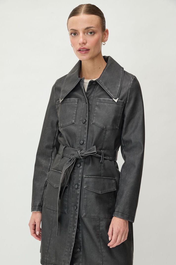 Impermeable (Trench) Negro 17420125003102-1