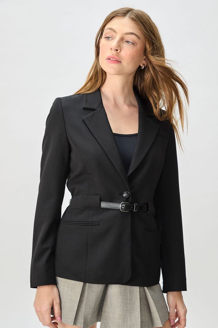 Blazer Liso Negro iO 16020125008102-4