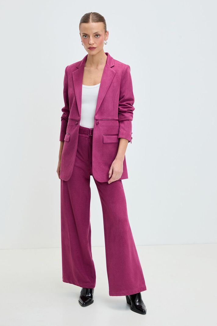 Blazer Liso Burdeos 16004125004112-2