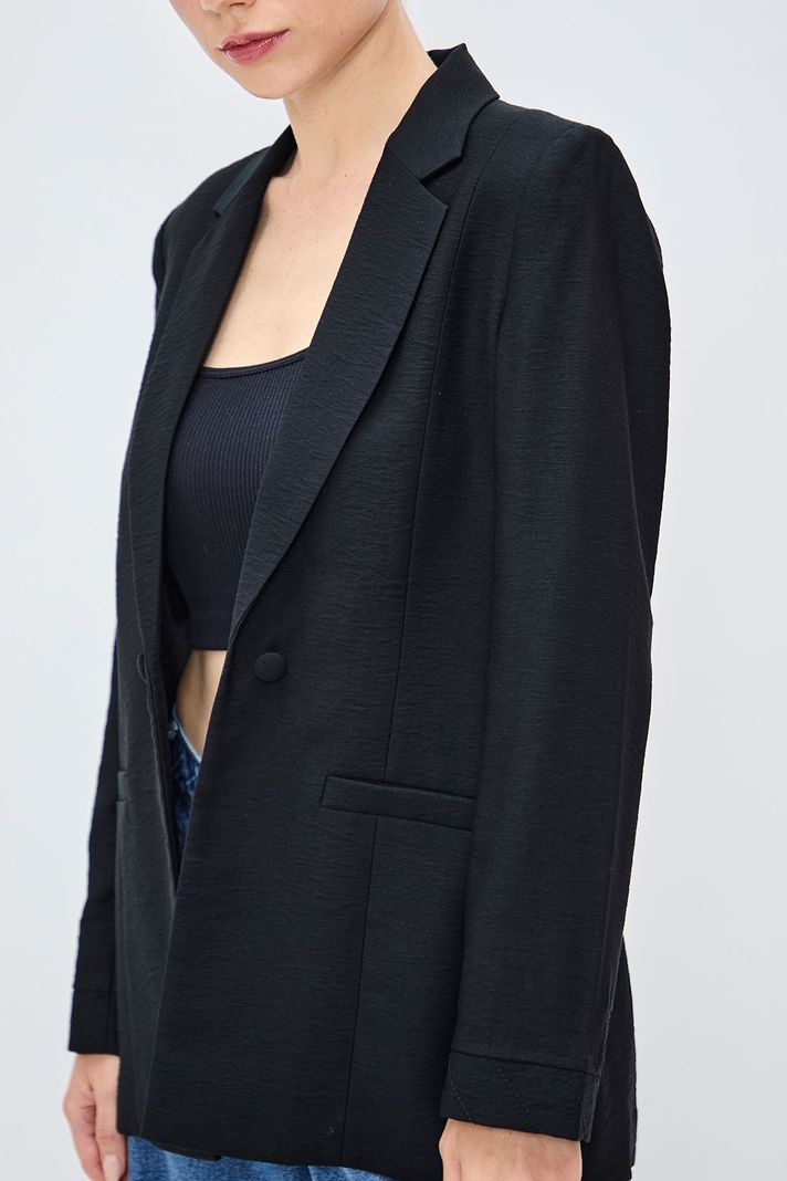 Blazer Liso Negro iO 16020224065102-1