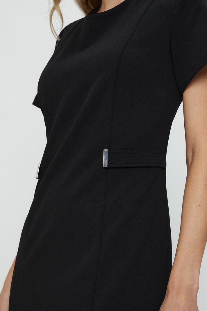 Vestido Liso Negro Ma Griffe 13002224002102-1