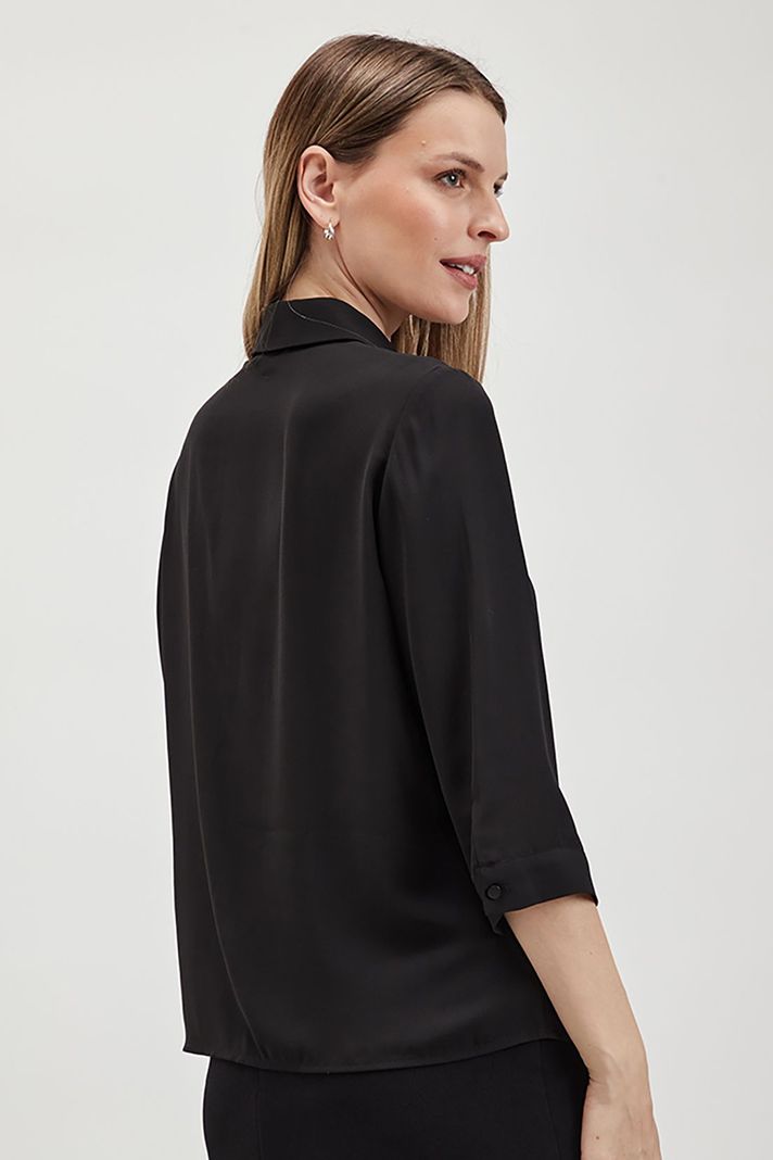 Blusa Camisera Encaje Negro Ash 14007224054102-4