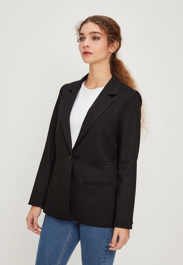 Blazer Liso Negro iO 16020224051102-2