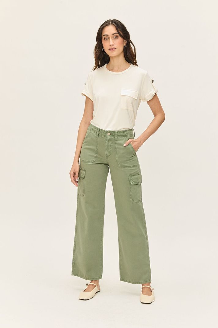 Jeans Liso Verde Ash 11307224052217-0