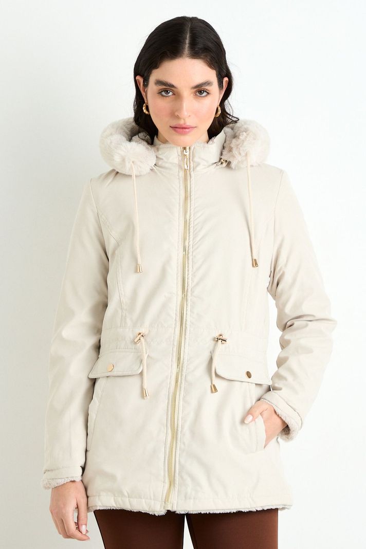 Chaqueton Liso Beige 17204224002106-0