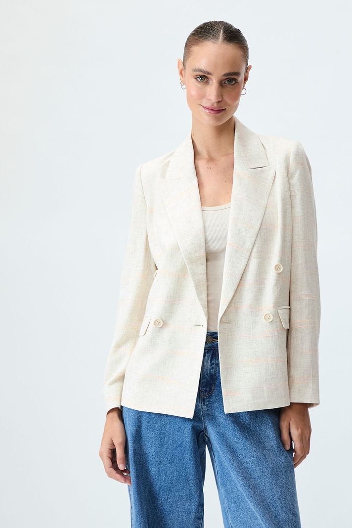 Blazer Liso Beige iO 16020125053106-0