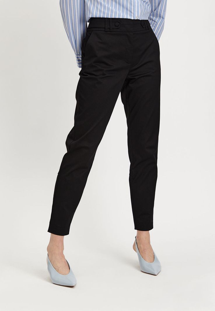 Pantalon Liso Negro iO 11020224052102-1