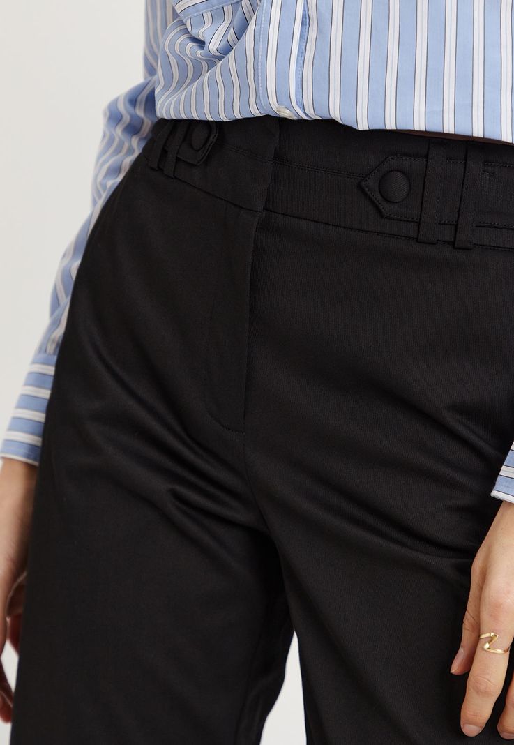 Pantalon Liso Negro iO 11020224052102-2