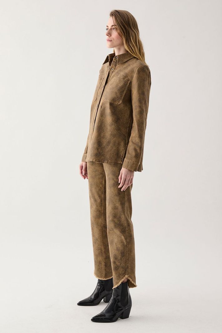 Chaqueta Lisa Avellana 17507125052126-2