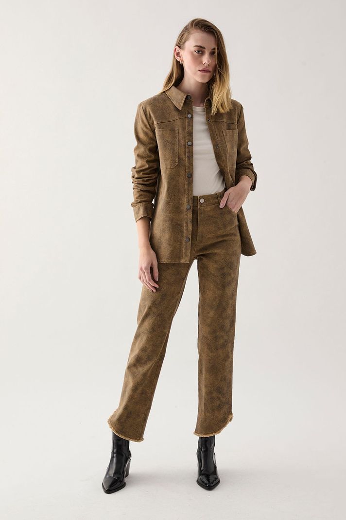 Chaqueta Lisa Avellana 17507125052126-4