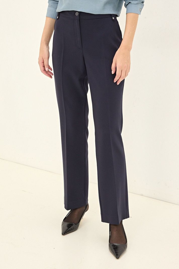 Pantalon  Formal Recto Azul 11002125070104-0