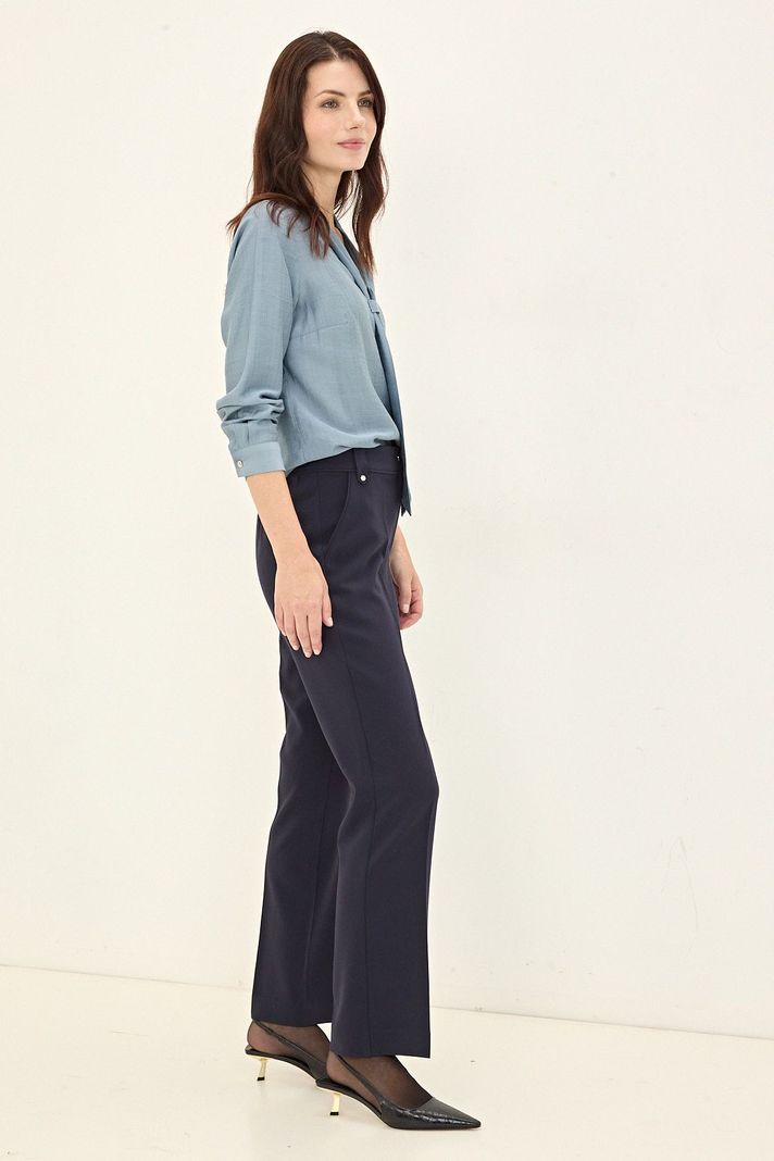 Pantalon  Formal Recto Azul 11002125070104-3