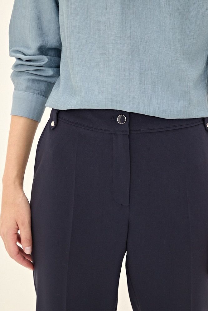 Pantalon  Formal Recto Azul 11002125070104-2