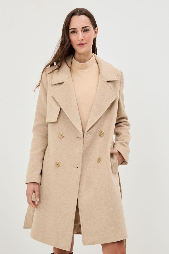 Chaqueton Liso Beige 17220125056106-0